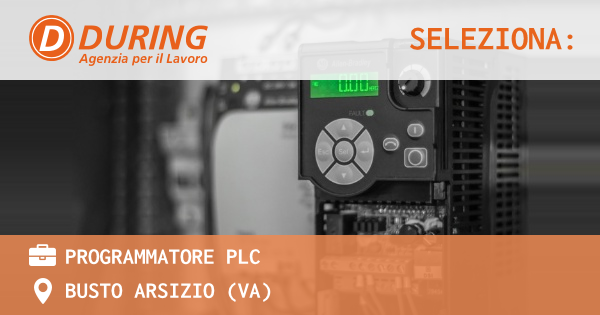 OFFERTA LAVORO - PROGRAMMATORE PLC - BUSTO ARSIZIO (VA)