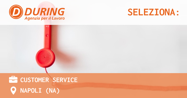 OFFERTA LAVORO - CUSTOMER SERVICE - NAPOLI (NA)