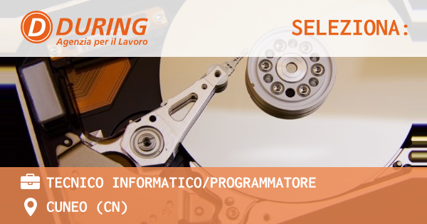 OFFERTA LAVORO - Tecnico informaticoprogrammatore - CUNEO (CN)