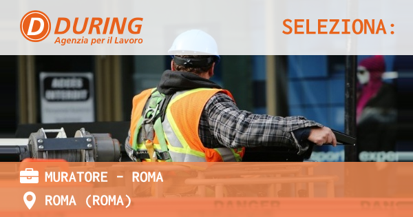 OFFERTA LAVORO - MURATORE - ROMA - ROMA (Roma)