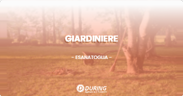 OFFERTA LAVORO - GIARDINIERE - ESANATOGLIA (MC)