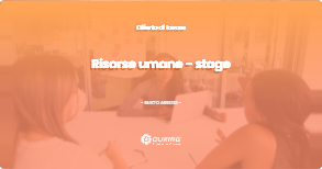 OFFERTA LAVORO - Risorse umane - stage - BUSTO ARSIZIO (VA)