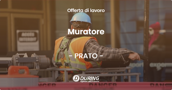 OFFERTA LAVORO - Muratore - PRATO