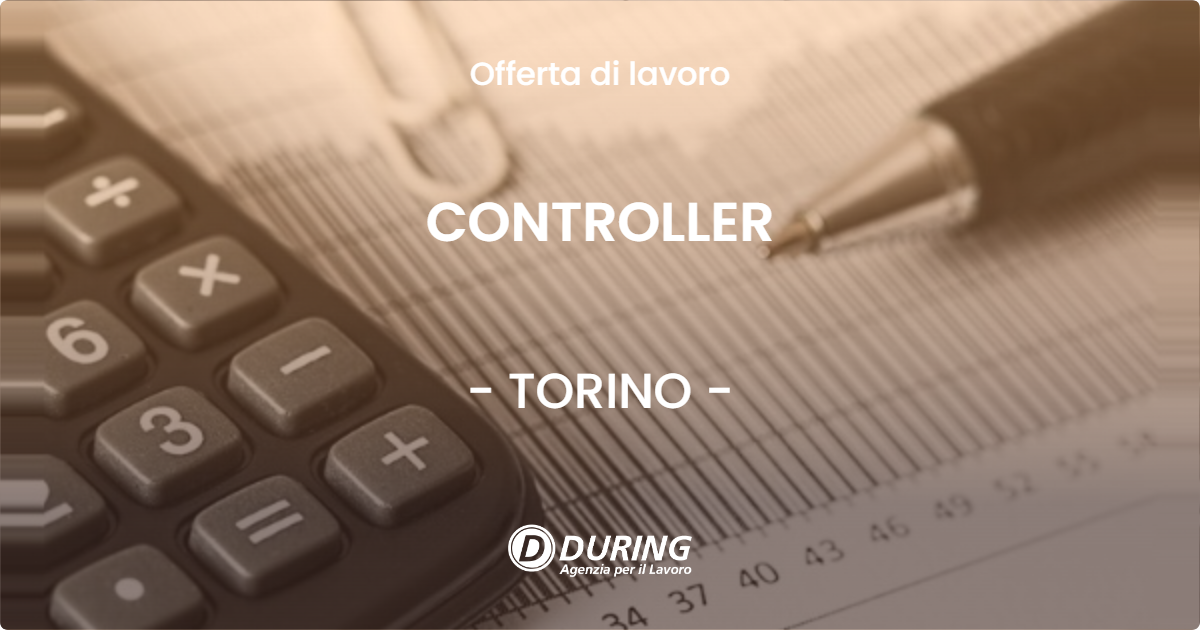 OFFERTA LAVORO - CONTROLLER - TORINO