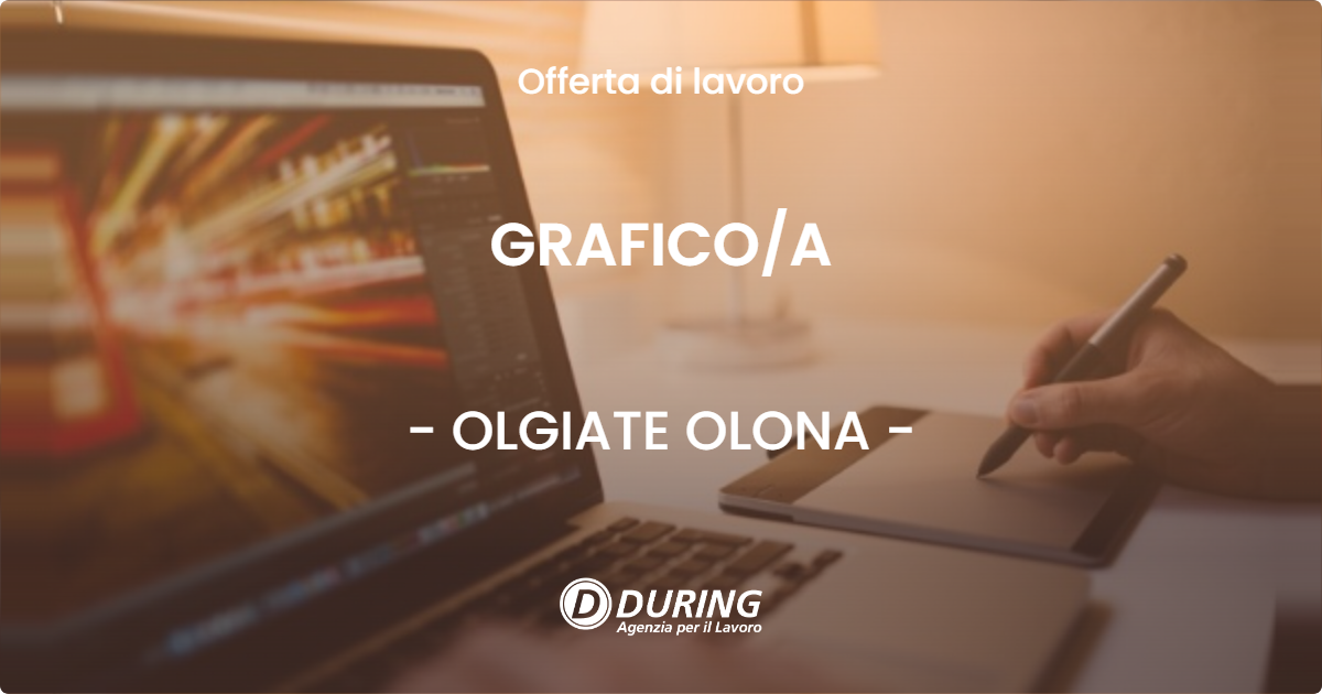 OFFERTA LAVORO - GRAFICO/A - OLGIATE OLONA (VA)