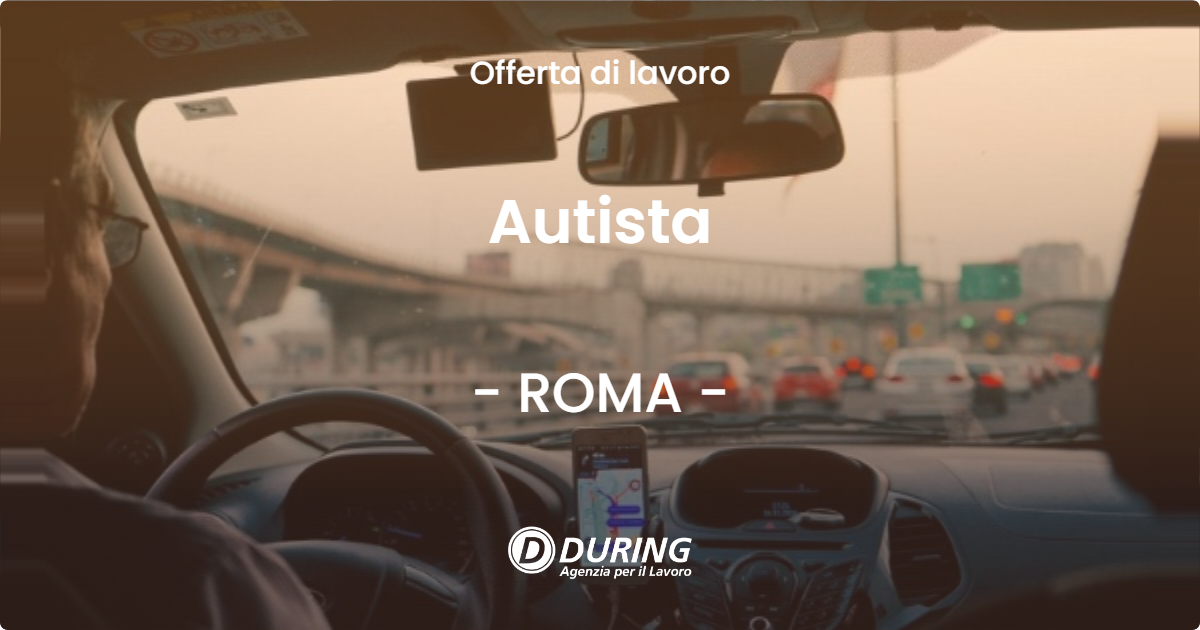 OFFERTA LAVORO - Autista - ROMA