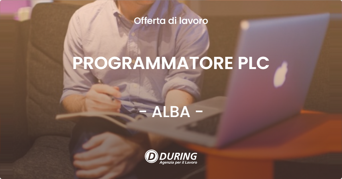 OFFERTA LAVORO - PROGRAMMATORE PLC - ALBA