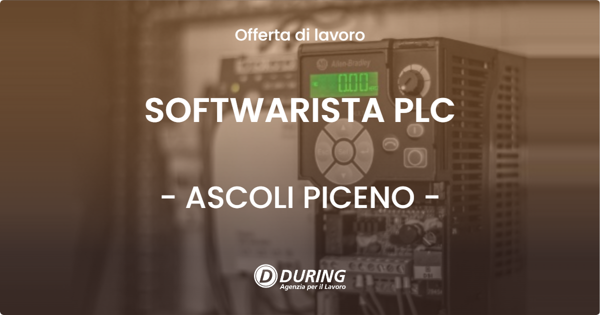OFFERTA LAVORO - SOFTWARISTA PLC - ASCOLI PICENO