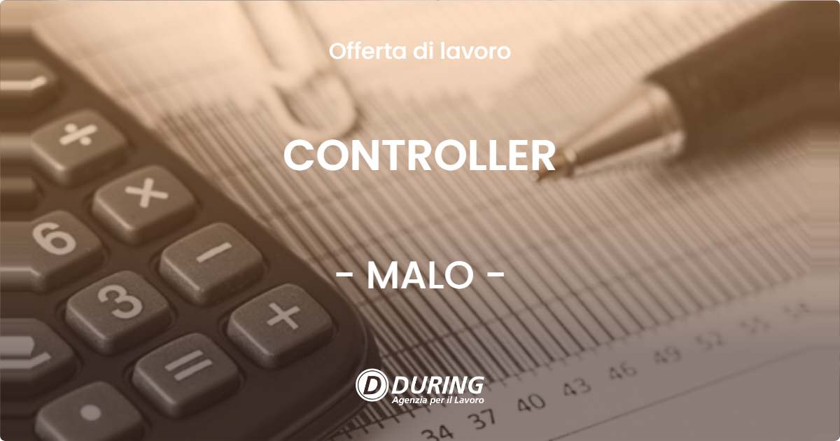 OFFERTA LAVORO - CONTROLLER - MALO