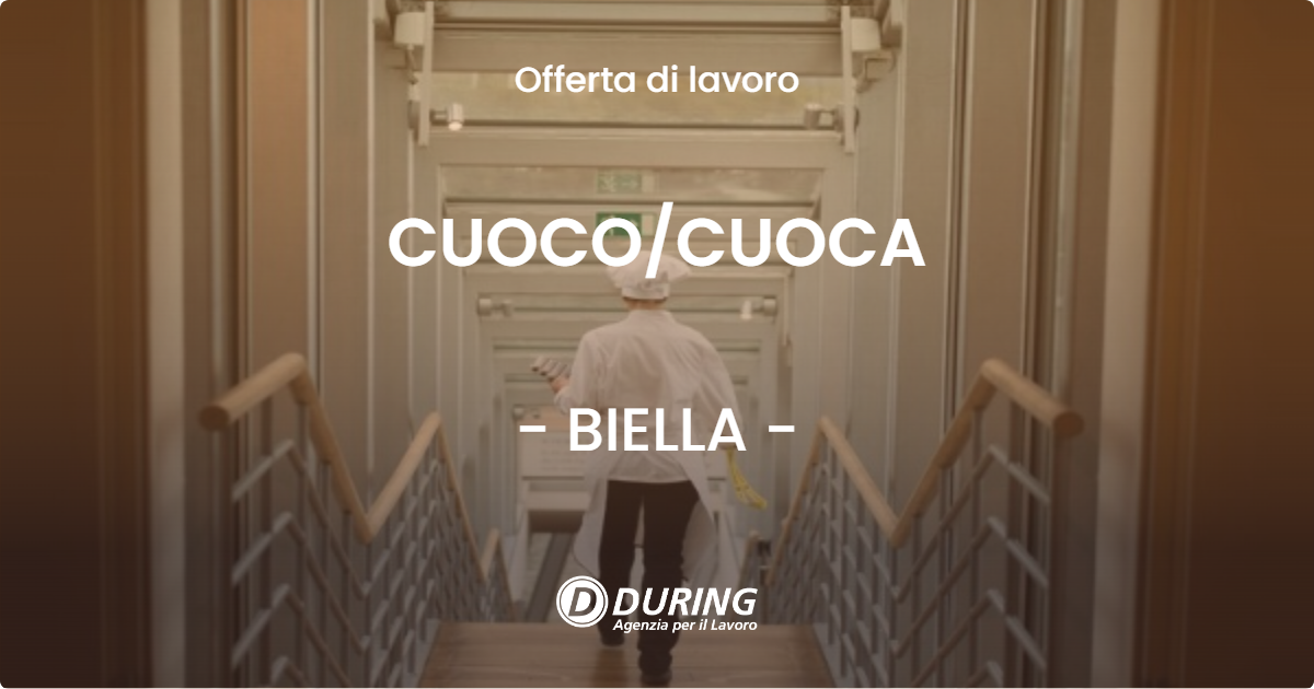 OFFERTA LAVORO - CUOCOCUOCA - BIELLA