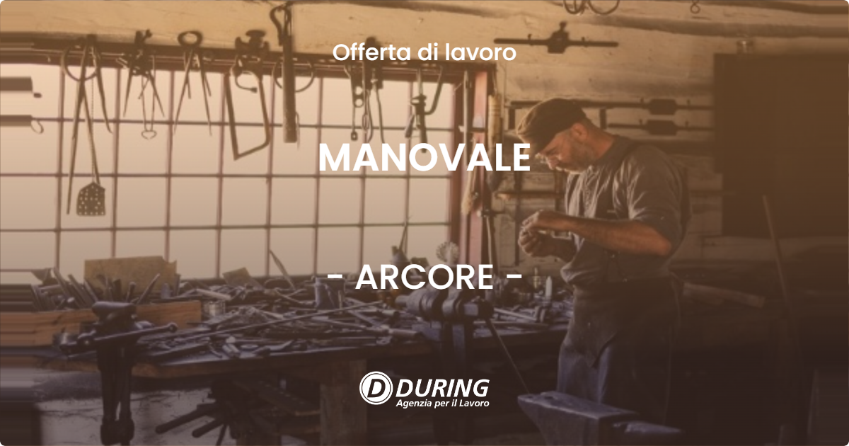 OFFERTA LAVORO - MANOVALE - ARCORE