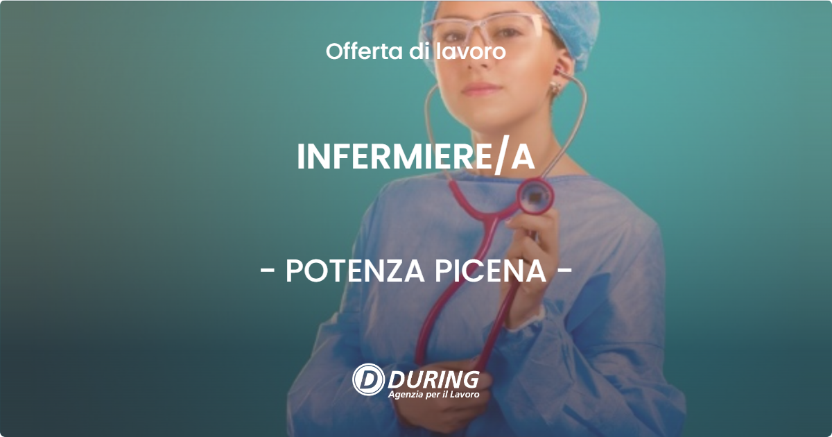 OFFERTA LAVORO - INFERMIEREA - POTENZA PICENA