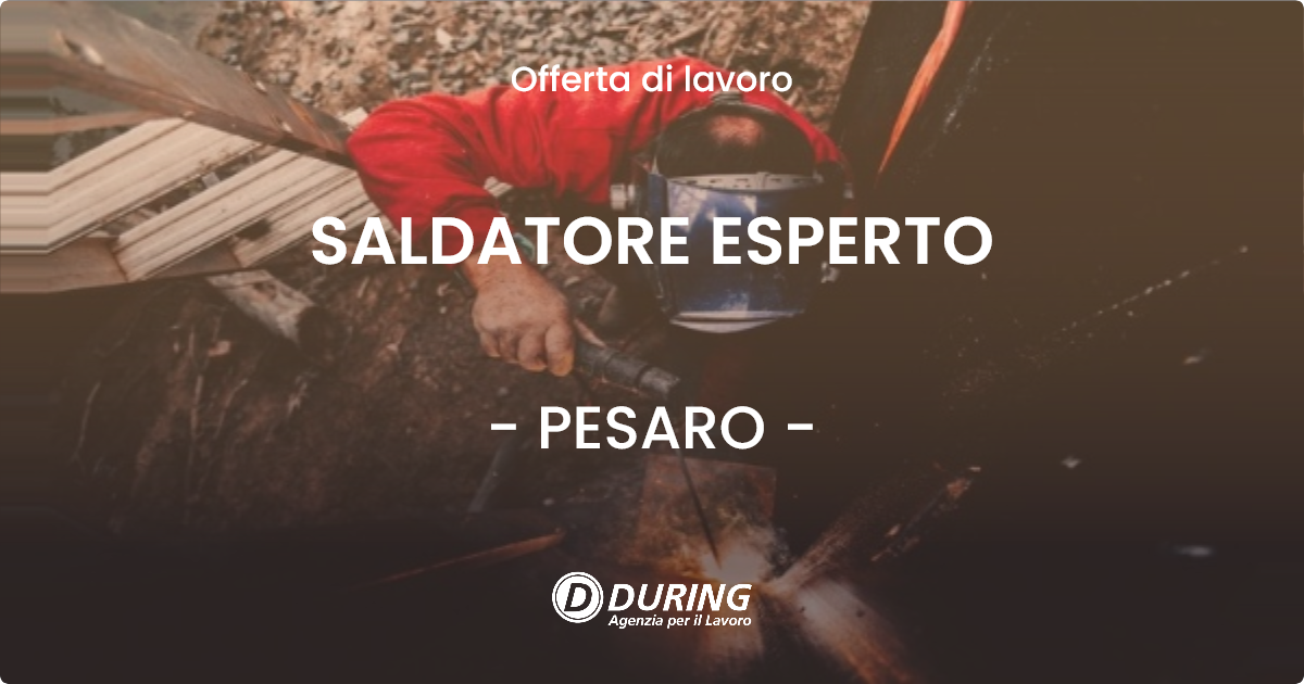 OFFERTA LAVORO - SALDATORE ESPERTO - PESARO