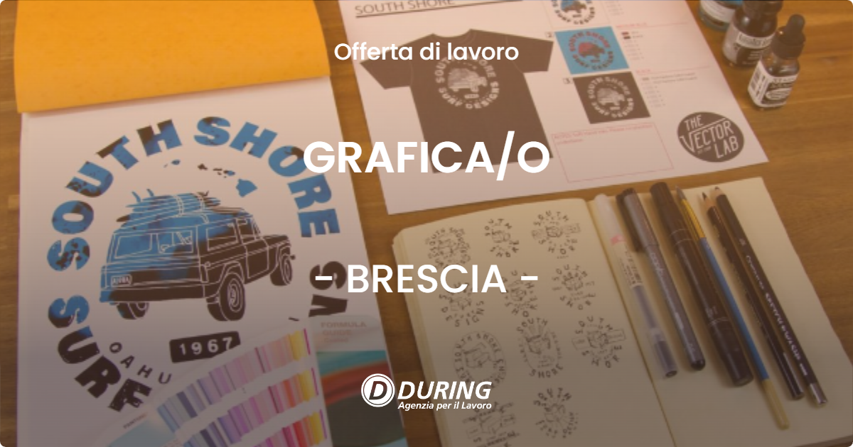 OFFERTA LAVORO - GRAFICA/O - BRESCIA (BS)