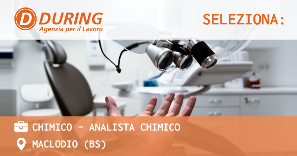 OFFERTA LAVORO - CHIMICO - ANALISTA CHIMICO - MACLODIO (BS)