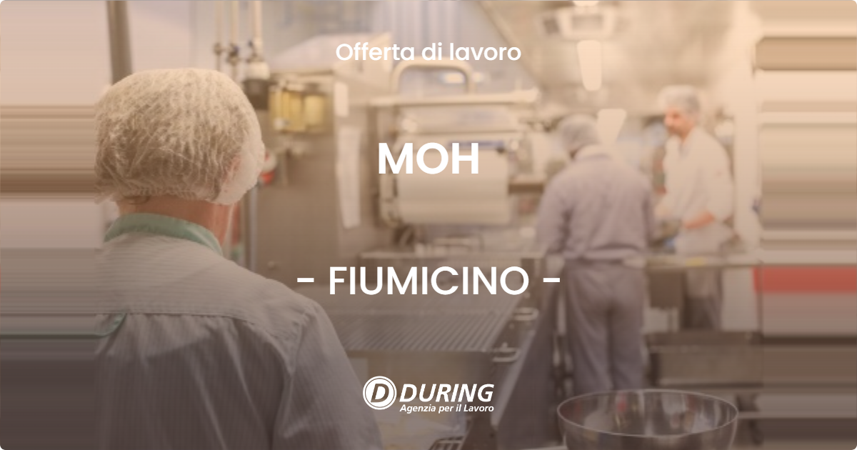 OFFERTA LAVORO - MOH - FIUMICINO