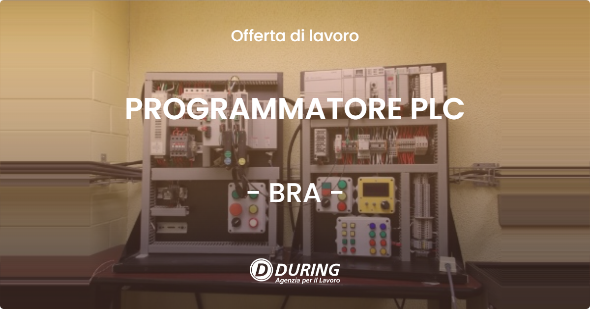 OFFERTA LAVORO - PROGRAMMATORE PLC - BRA