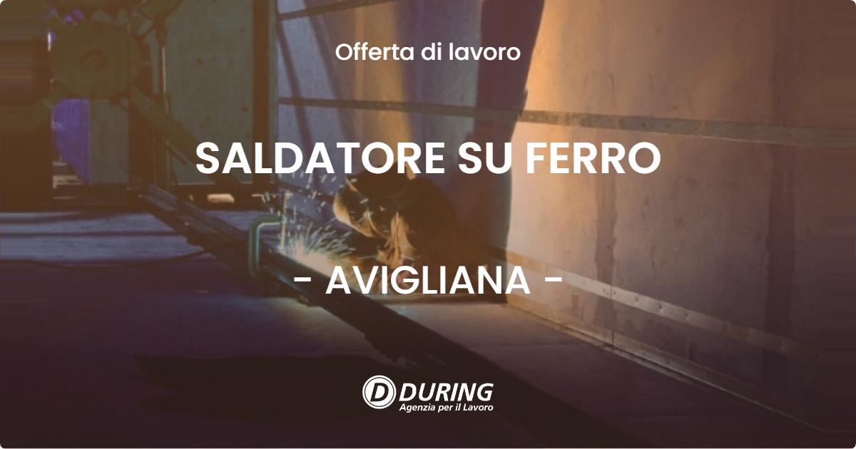 OFFERTA LAVORO - SALDATORE SU FERRO - AVIGLIANA (TO)